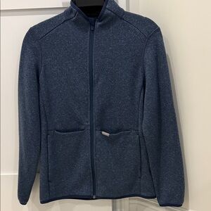 Figs Blue Full-Zip Jacket